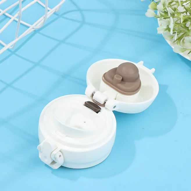 커피 컵 뚜껑 재사용 가능한 머그 텀블러 보온병 물병 실리콘