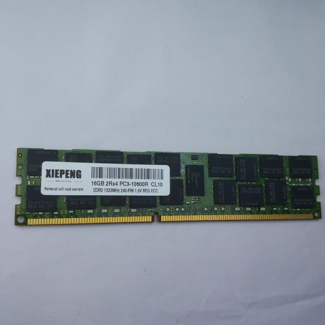 인텔 서버 보드 S3420GPLC RAM 32GB DDR3L 1600 PC3 12800R 8G 1333 언버퍼드 ECC 16GB 등록, 02 8GB DDR3L 1333 REG