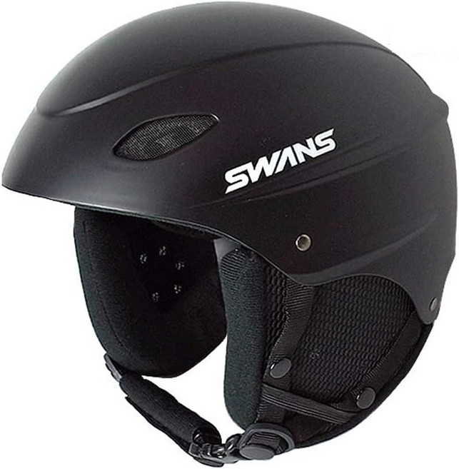 SWANS 雪地頭盔, Black, 1個