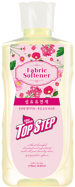 탑스텝 1.77L 섬유유연제 프루티플로럴향, 1개