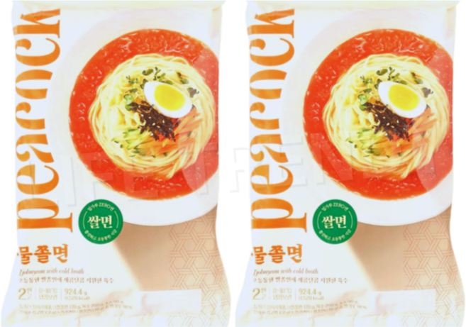 피코크 새콤달콤 물쫄면, 2개, 924.4g