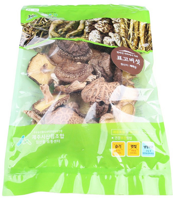 삼다몰 제주 생표고버섯 건표고버섯 선물세트, 2개, 150