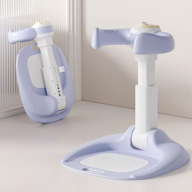 [베이비캠프]접이식 스탠딩 아기비대 -기저귀 교환대, 1개, 하늘색