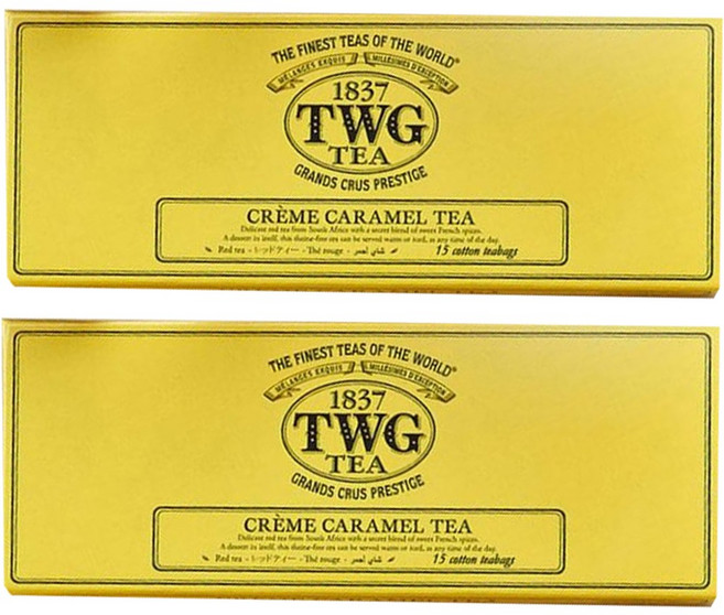 티더블유지 크림 카라멜 티, 15개입, 2개, 2.5g
