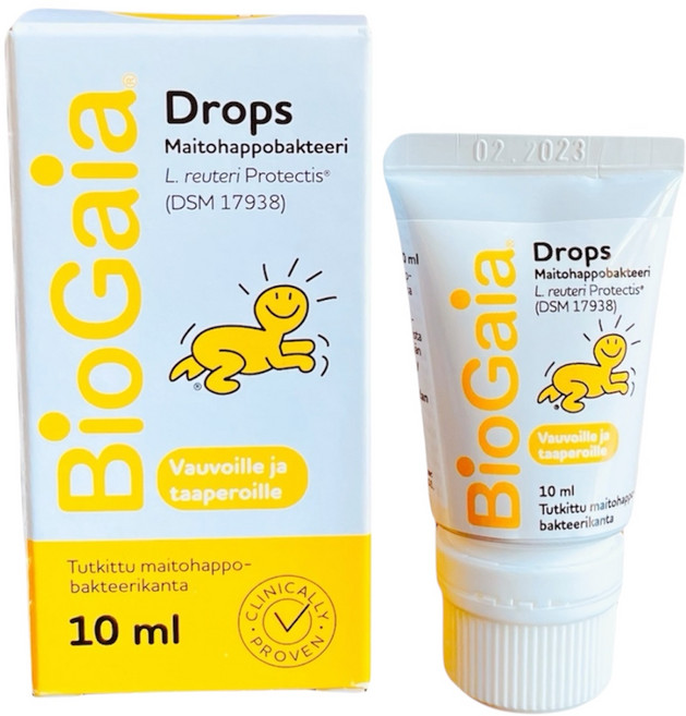BioGaia 益生菌 Protectis Baby Drops 軟管裝, 10ml, 1瓶