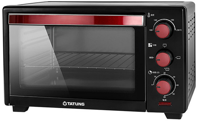 TATUNG 大同 20L 烤箱 TOT-2007A 100°C-230°C 溫控 60分鐘定時