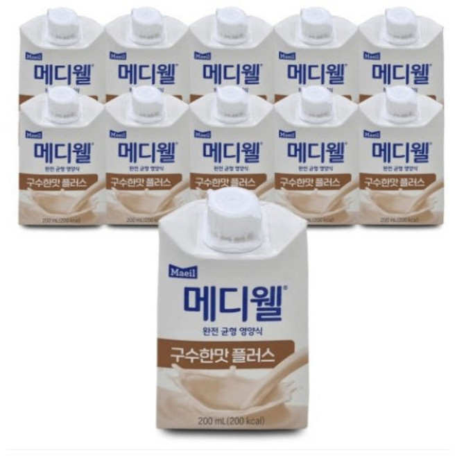 메디웰 구수한맛 플러스, 200ml, 30개