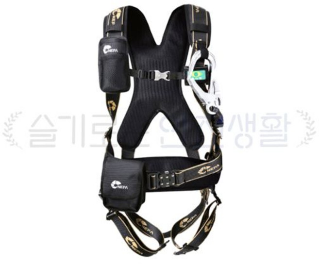 네파 세이프티 전체식 안전벨트 NB-203AE L8R2T, 네파 세이프티 전체식 벨트 NB-203AE 엘라스틱, 1개