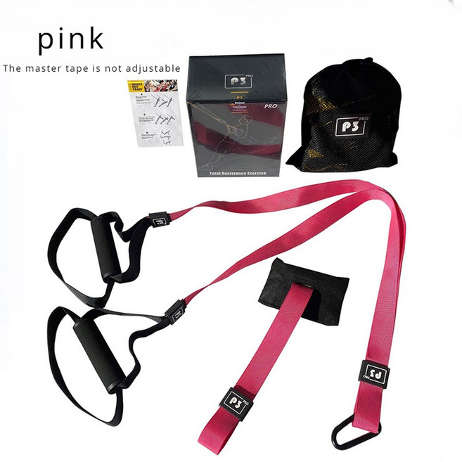 트레이닝 스트랩 피트니스 근력 파워 서스펜션 조절 가능한 요가 벽걸이 전문 Trx 텐셔너, 1개