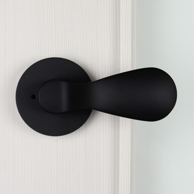 예쁜 디자인 방문손잡이 모음전/문고리/도어락/현관문, SD-103 블랙, 1개