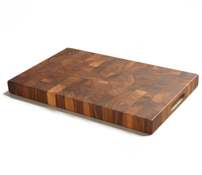 BOUMBI 북미산 월넛 엔드그레인 도마, 1개