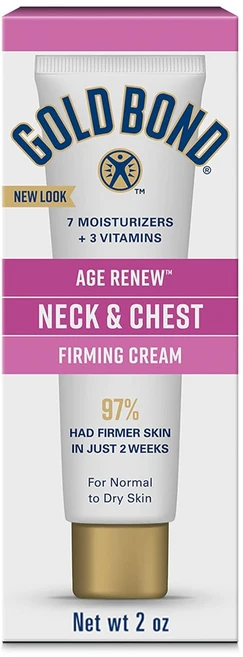 Gold Bond Age Renew Neck & Chest Firming Cream 골드본드 에이지리뉴 목 가슴 퍼밍크림, 1개, 56g - 쿠팡