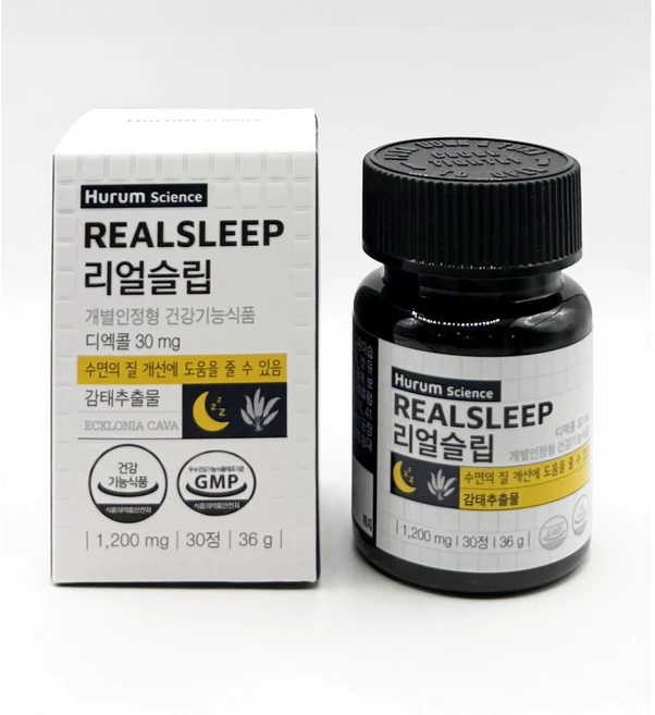 휴럼사이언스 리얼슬립 감태추출물 24g, 800mg, 1개 - 쿠팡