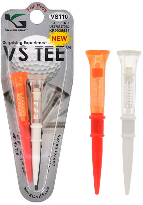 특허받은 골프티 VS101 (Long & Short Golf Tees), 1세트