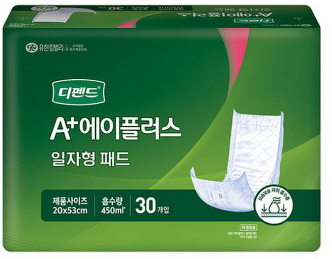 디펜드 속기저귀 일자형 30매X1팩 성저귀 남녀공용, FREE(onesize), 30개입, 1박스
