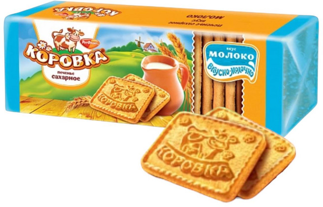 코로브카 비스킷과자 밀크향, 1개, 375g