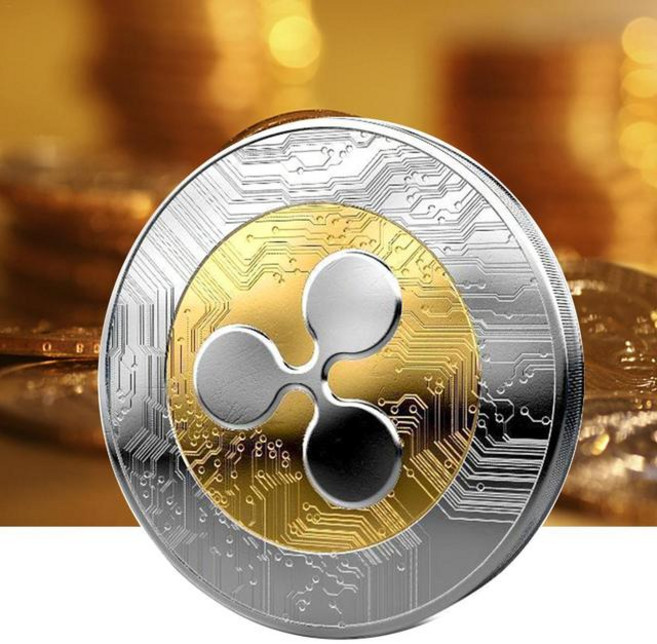 기념 주화 코인 XRP CRYPTO 리플 동전 수집기 선물 아트 컬렉션 물리적 금 40mm, [01] 금