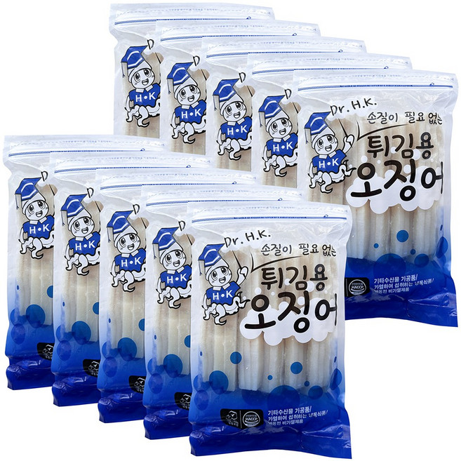 힘찬푸드 튀김용 오징어 제수용 700g, 10개