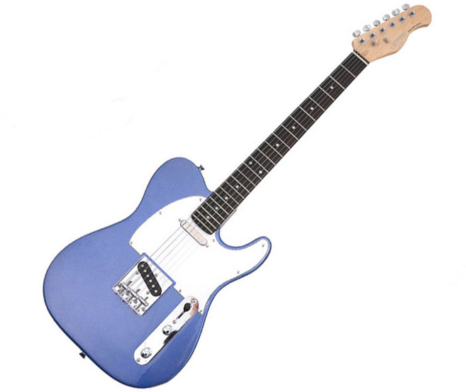 Twoman TTS-120 MBL 투맨일렉기타 텔레캐스터, 혼합색상, 1개