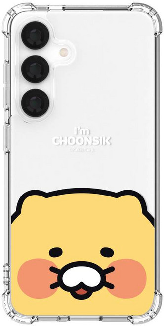 갤럭시S24울트라 카카오프렌즈 춘식이 얼큰이 투명방탄 강화케이스