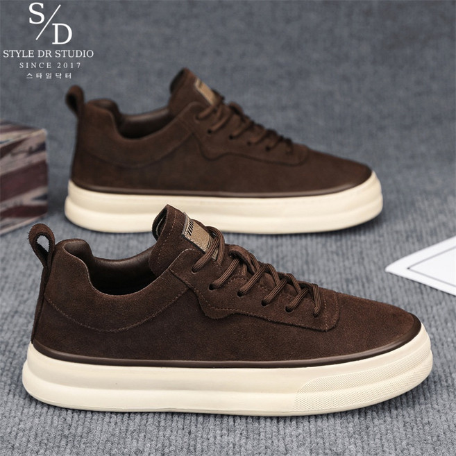 스타일닥터 남자 운동화 스웨이드 스니커즈 발편한 워킹화 데일리핏 캐주얼화 패션 보드화 빅사이즈 신발