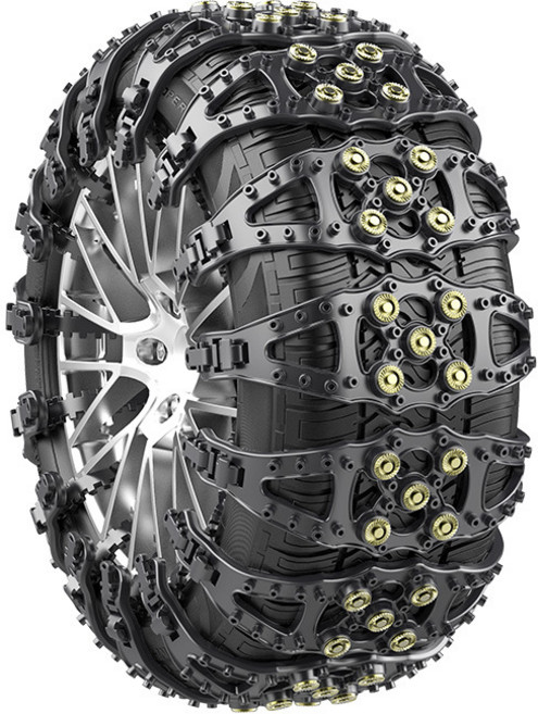 LA DERIVE 우레탄 스노우 자동차 타이어 체인 10p, 1개