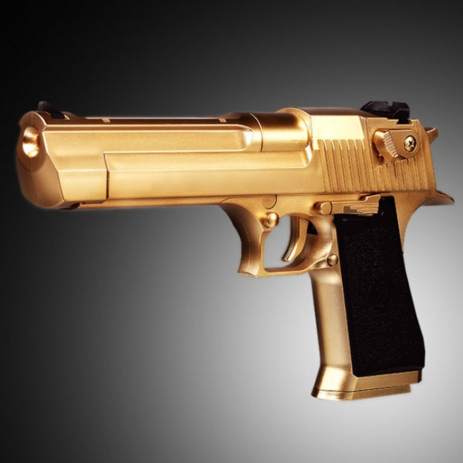 데저트 이글 50(골드 스페셜) 에어건 비비탄총(17223), 1개