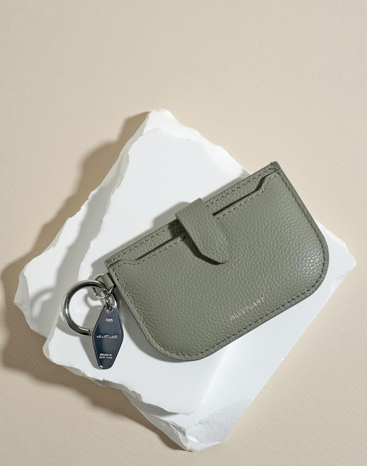 질스튜어트 ACC 보우 소가죽 카드지갑 + 키링 겸 참장식 세트