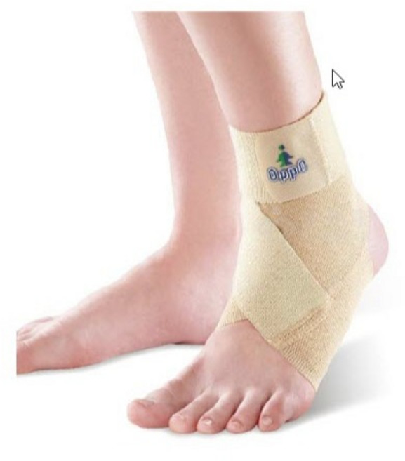 /歐柏/ 加強型可調式護踝 護腳踝套, 1個, L 22.9-25.4cm