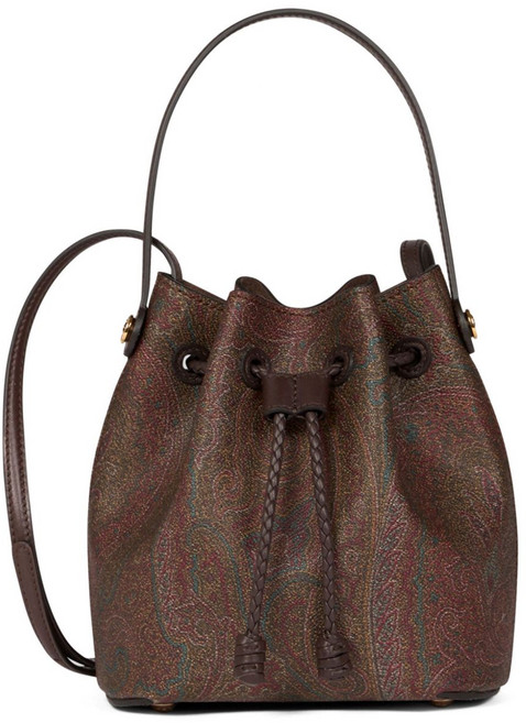 에트로 페이즐리 미니 버킷 백