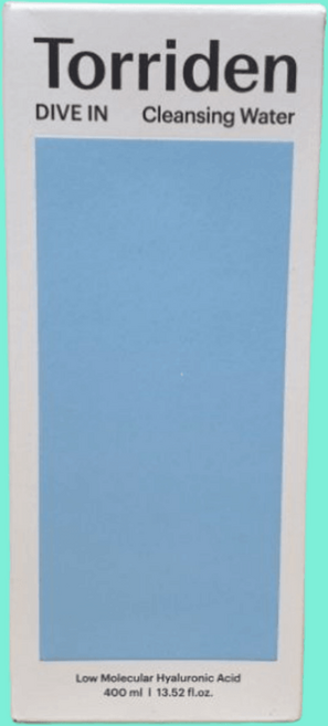 토리든 다이브인 저분자 히알루론산 클렌징 워터, 400ml, 1개