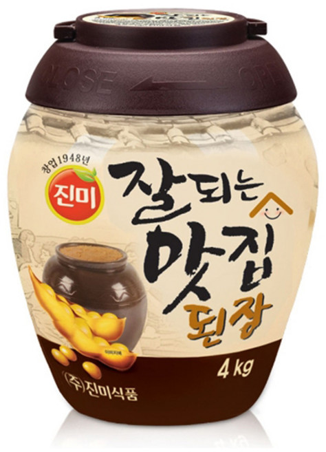 진미 잘되는 맛집된장 4kg 2개