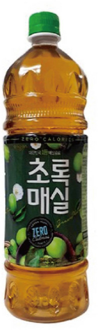 초록매실 제로, 1.35L, 6개