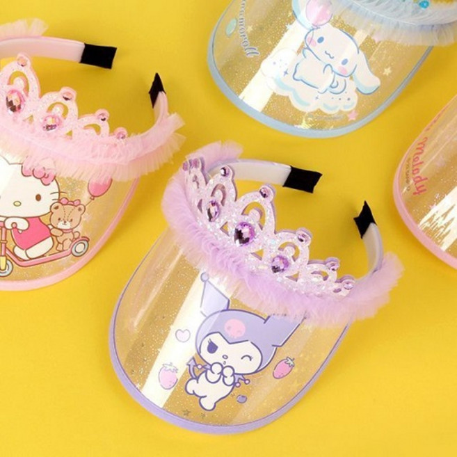 산리오 캐릭터즈 티아라 썬캡