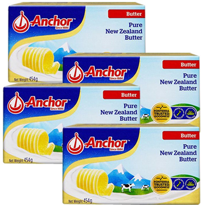 앵커버터 무염 454g, 4개