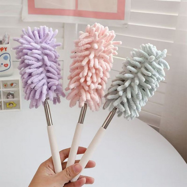 조절가능 자동차 털이개 차량용 먼지떨이 제거 차 먼지털이 미니 실내 청소 내부 차안 소형_2026FW-TR2, 1개, 퍼플