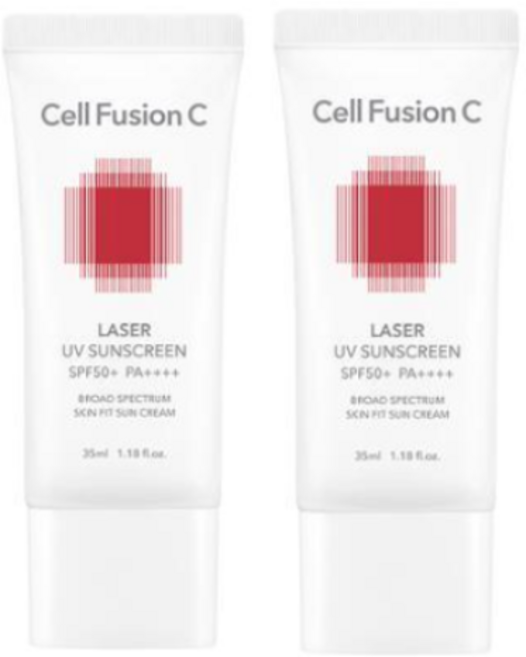 셀퓨전씨 레이저 썬스크린 100 SPF50+ PA+++, 2개, 35ml
