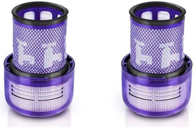 누심비 다이슨 무선청소기 V12 슬림 호환 포스트 필터, 2개