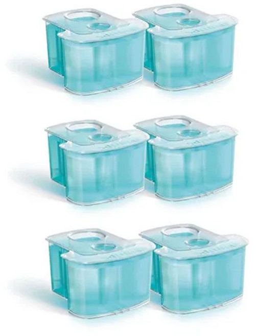 필립스 면도기 세척액 스마트클린 세척 카트리지 리필 6개, 상세설명참조, JC302/51