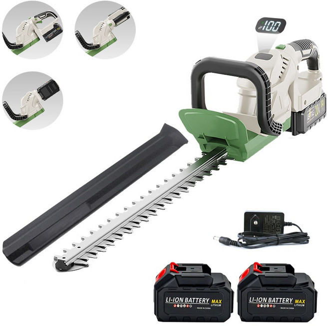 우스틴스 리튬전지양날전정기, 배터리 2개 세트, 1개