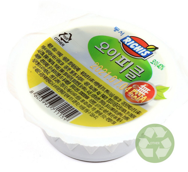 리치스 오이피클 컵, 80g, 168개