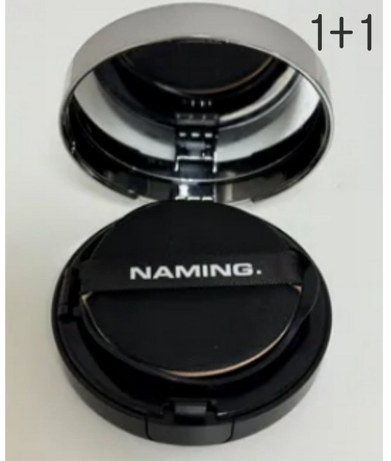 1+ 1 네이밍 레이어드 핏 쿠션 리필 12g+12g, 1개, 19N
