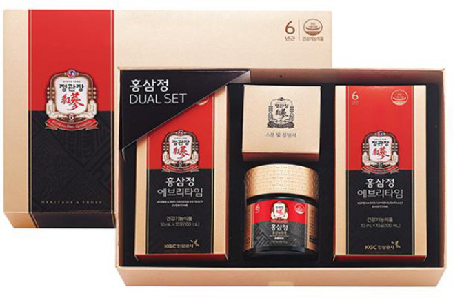 정관장 홍삼정듀얼세트 (홍삼정120g 에브리타임20포), 120g, 1개