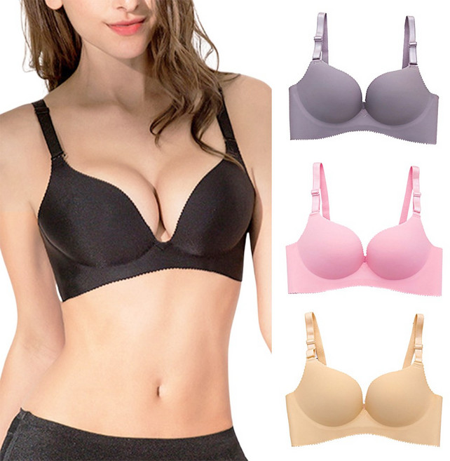 無痕無鋼圈內衣 穩定包覆托副乳