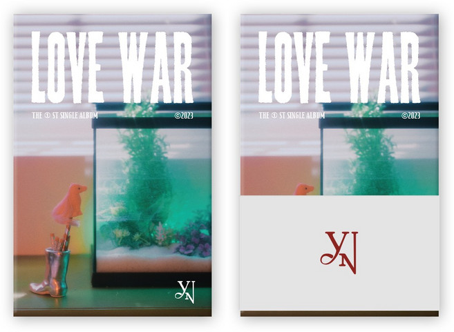 최예나 앨범 러브워 Love War POCA ALBUM (QR카드+포토카드+스티커 외)