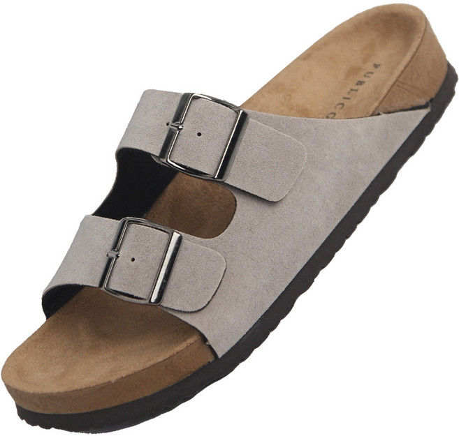 스토리원 남자 투스트랩 버클 쿠션 슬리퍼 SH-알엠