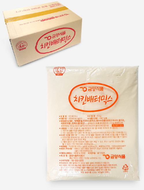 금양 치킨배터믹스 5kgx2, 5kg, 2개