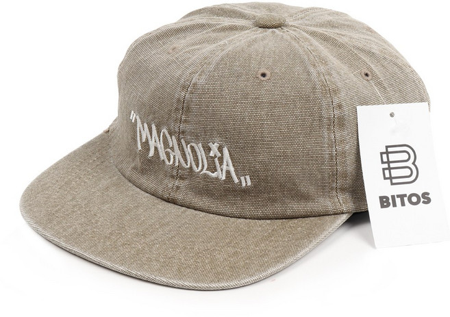 비토스 국내제작 MAGNOLIA 자수 스냅백 야구모자 커플 데일리모자