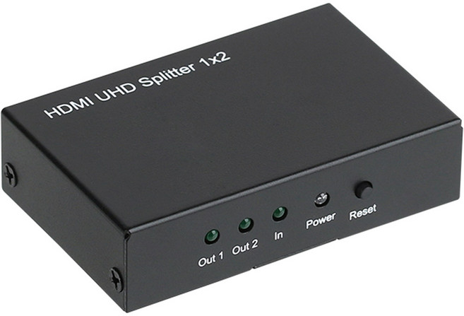 넷메이트 HDMI 분배기 1:2 NM-HSA12N, 1개