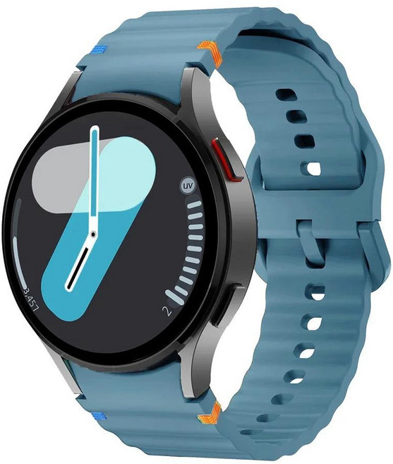 삼성 갤럭시 시계 7 FE 6 4 클래식 5 프로 44mm 40mm 43mm 47mm 45mm 팔찌 갤럭시 워치6 7 스트랩에 대한, 78)Blue 06, 1개